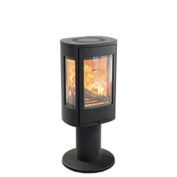 Печь-камин Contura 886:1 Style, чугунная дверца, черный M193134 - фото 4765304