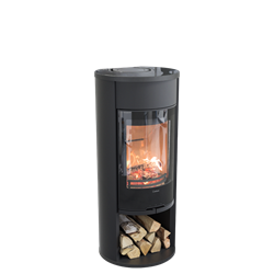 Печь-камин Contura 610G:5 Style, стеклянная дверца, черный M193346 - фото 4765322