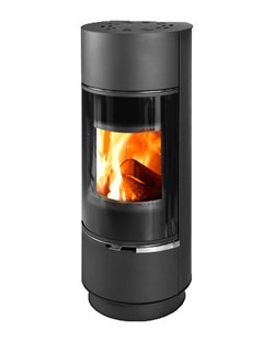 Дровяная печь THORMA ATIKA STEEL, черная M201920 - фото 4766593