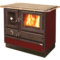 Дровяная печь MBS SUPER THERMO MAGNUM 4D RED/L M224297 - фото 4766851