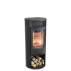 Печь-камин Contura 610:1 Style, чугунная дверца, черный M193333 - фото 4767149