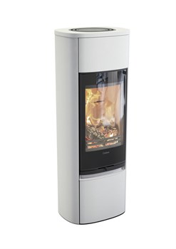 Печь-камин Contura 890G:1 Style, Style стеклянная дверца, белый M193063 - фото 4767523