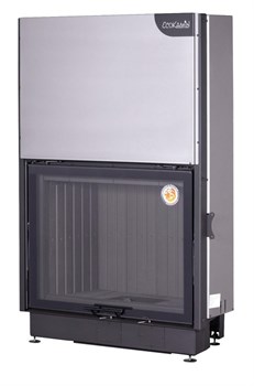 Фронтальная дровяная топка ЭКОКАМИН Вега 1000М принтинг с подовым горением и черным шамотом M191014 - фото 4769574