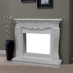 Облицовка для дровяных каминов DeMarco MELISSA Carrara Light M18773 - фото 4770158
