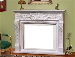 Облицовка для дровяных каминов DeMarco BARTOLOMEO Carrara Light M18750 - фото 4770532
