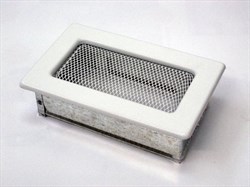 Вентиляционная решетка для камина Kratki 11х17 белая 117B M111877 - фото 4770747