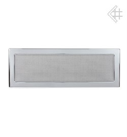 Вентиляционная решетка для камина Kratki 17х49 никелированная 49N M111440 - фото 4772846
