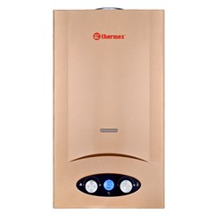 Газовый проточный водонагреватель Thermex G 20 D (Golden brown) M65908 - фото 4804772
