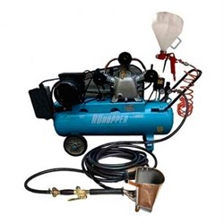 Штукатурная мини-станция Ruhopper ЕК-1RH+ 670/100 380V 3 кВт (для стен и финишных работ) 230-114786 - фото 4829915