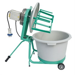Растворосмеситель Imer MIX-ALL (220В, 0,55 кВт, 2 бака, 3-секционная лопасть) 368-067271 - фото 4830086