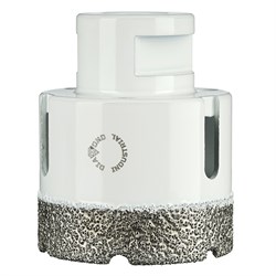 Алмазная коронка Diamond Industrial 55 мм Universal по керамограниту, керамике и камню, вакуумная пайка, M14 167-172736 - фото 4831639