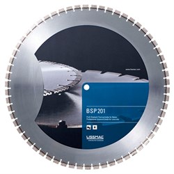 Алмазный диск по бетону Lissmac BSP 201 (650 мм, 24x4,8x14 мм) 142-052416 - фото 4837803