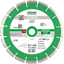 Диск алмазный Distar 1A1RSS/C3-W 230x2,6/1,8x10x22,23-16 Premier 142-032366 - фото 4838381