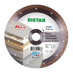 Диск алмазный Distar 1A1R 200x1,3x10x25,4 Hard ceramics Advanced 142-147393 - фото 4838958