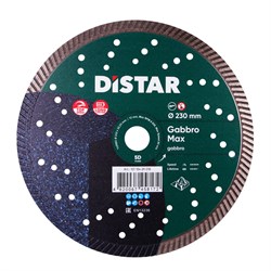 Диск алмазный Distar 1A1R Turbo 232x2,5x12x70/22,23F Gabbro Max 142-147504 - фото 4839017