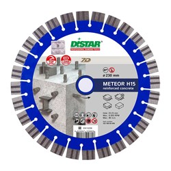 Диск алмазный Distar 1A1RSS/C3-W 230x2,6/1,6x15x22,23-28 Meteor Н15 142-147479 - фото 4839071