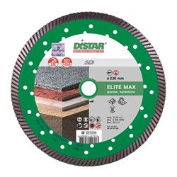 Диск алмазный Distar 1A1R Turbo 232x2.5x12x22.225 Elite Max 142-147498 - фото 4839084