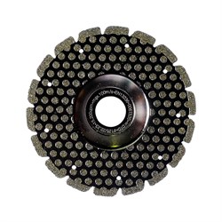 Алмазный диск Fubag Silver Double Action 125х22,2 мм (отрезной + шлифовальный) 142-098503 - фото 4839588