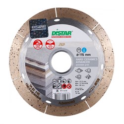 Диск алмазный Distar 1A1R 115x1,6x10x22,23 Hard ceramics Advanced 142-147374 - фото 4839800