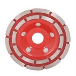 Алмазная чашка GermaFlex двойной сегмент ф125х22 для камня, бетона 207-082845 - фото 4847578