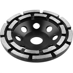 Алмазная чашка двухрядная ЗУБР 180х22,2 мм 207-088785 - фото 4847631