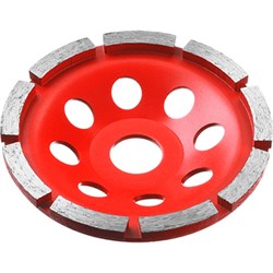 Алмазная чашка однорядная ЗУБР МАСТЕР 115 мм 207-088795 - фото 4847742