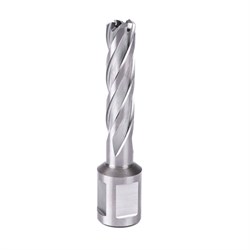 Сверло корончатое по металлу ПрофОснастка d 16 L=55/88 мм №07 Weldon19 HSS M2 252-147544 - фото 4864259