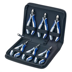 Набор прецизионного инструмента для электроники KNIPEX 6 пр. (в футляре) 344-156824 - фото 4990840