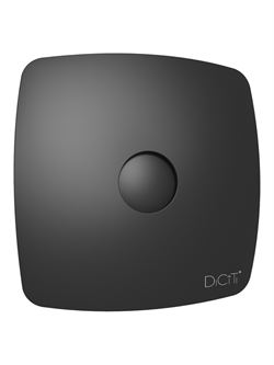 Вытяжка для ванной DiCiTi Rio 5C matt black M186138 - фото 5160370