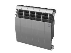 Биметаллический радиатор Royal Thermo Biliner 350 Silver Satin 6 секц. M182405 - фото 5162965