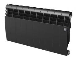 Биметаллический радиатор Royal Thermo Biliner 350 Noire Sable 10 секц. M182399 - фото 5163080