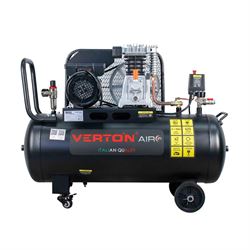 Компрессор Verton Air AC-100/420R (230/50 В/Гц,масл.рем.420л/м,100л,12бар,2,5кВт,2800об/мин,италь.ти 559-222259 - фото 5239486