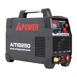 Инверторный аппарат аргонно-дуговой сварки A-iPower AiTIG250 282-122675 - фото 5258718