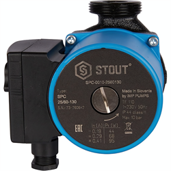 Насос для отопления STOUT 25/60-130 (SPC-0010-2560130) M176033 - фото 5314243