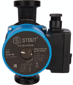 Насос для отопления STOUT 32/60-180 (SPC-0010-3260180) M176035 - фото 5314255