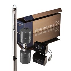 Комплект для поддержания постоянного давления Grundfos Cons.pres.pac.SQE3-65 CU301 M29636 - фото 5317068