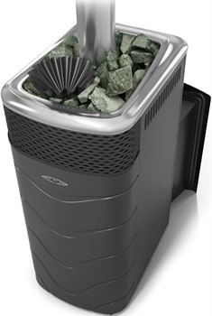 Дровяная печь TMF Гейзер XXL 2017 Inox Витра ЗК антрацит M181036 - фото 5343302