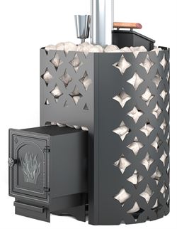 Дровяная печь ЭТНА 24 (ДТ-4) Закрытая каменка M210246 - фото 5343771