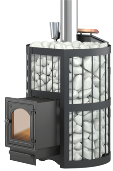 Дровяная печь ЭТНА 18 (ДТ-4С) Закрытая каменка, Стандарт M234240 - фото 5344160