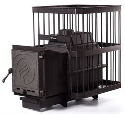 Дровяная печь Fireway ПароВар 18 сетка-прут (414) M209453 - фото 5344435