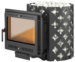 Дровяная печь ЭТНА 18 (Панорама) М M234248 - фото 5344986