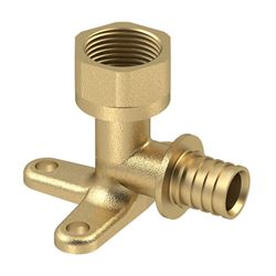 Уголок аксиальный STI с креплением (водорозетка) с ВР 20х 3/4 ТТ000017734 - фото 5356477