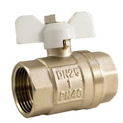 Кран шаровой STI ГГ бабочка 25 00000003994 - фото 5357458