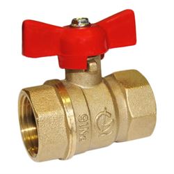 Кран шаровой Галлоп Стандарт 230 ГГ бабочка 20 ТТ000014299 - фото 5357626