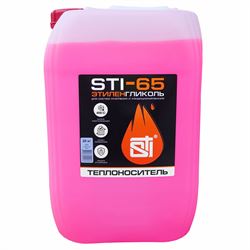 Теплоноситель (антифриз) STI этиленгликоль (-65°C) 20 кг. ECТ000144274 - фото 5359337