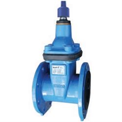 Задвижка клиновая Tecofi VOC4241C-051 Ду40 Ру10/16 фланцевая, корпус - чугун, уплотнение - EPDM, обрезиненный клин, Тмакс=80°С, c квадратом под ключ D040-06657 - фото 5363536