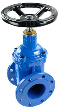 Задвижка ГРАНАР KR11 Ду400 Ру16 фланцевая с обрезиненным клином D040-00244 - фото 5368570