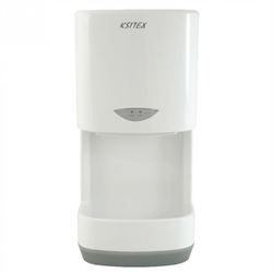 Пластиковая сушилка для рук Ksitex MW-2008 JET (белая,эл.сушилка для рук с каплесб.м) M54149 - фото 5371483