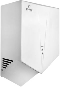 Пластиковая сушилка для рук CONNEX HD-150 V AIR WHITE M136565 - фото 5371571