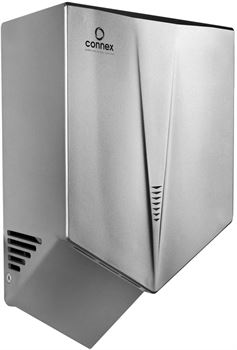 Пластиковая сушилка для рук CONNEX HD-150 V AIR SILVER M136567 - фото 5371576